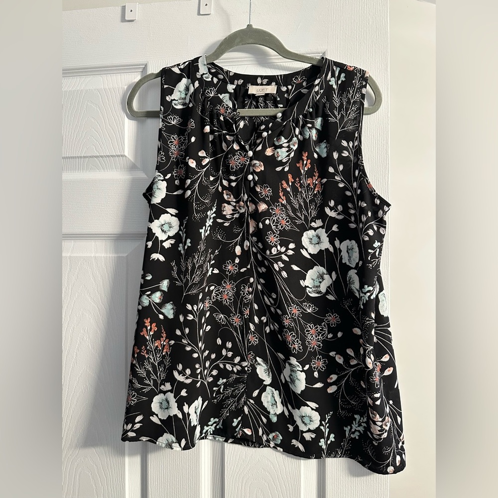 Loft tank top blouse